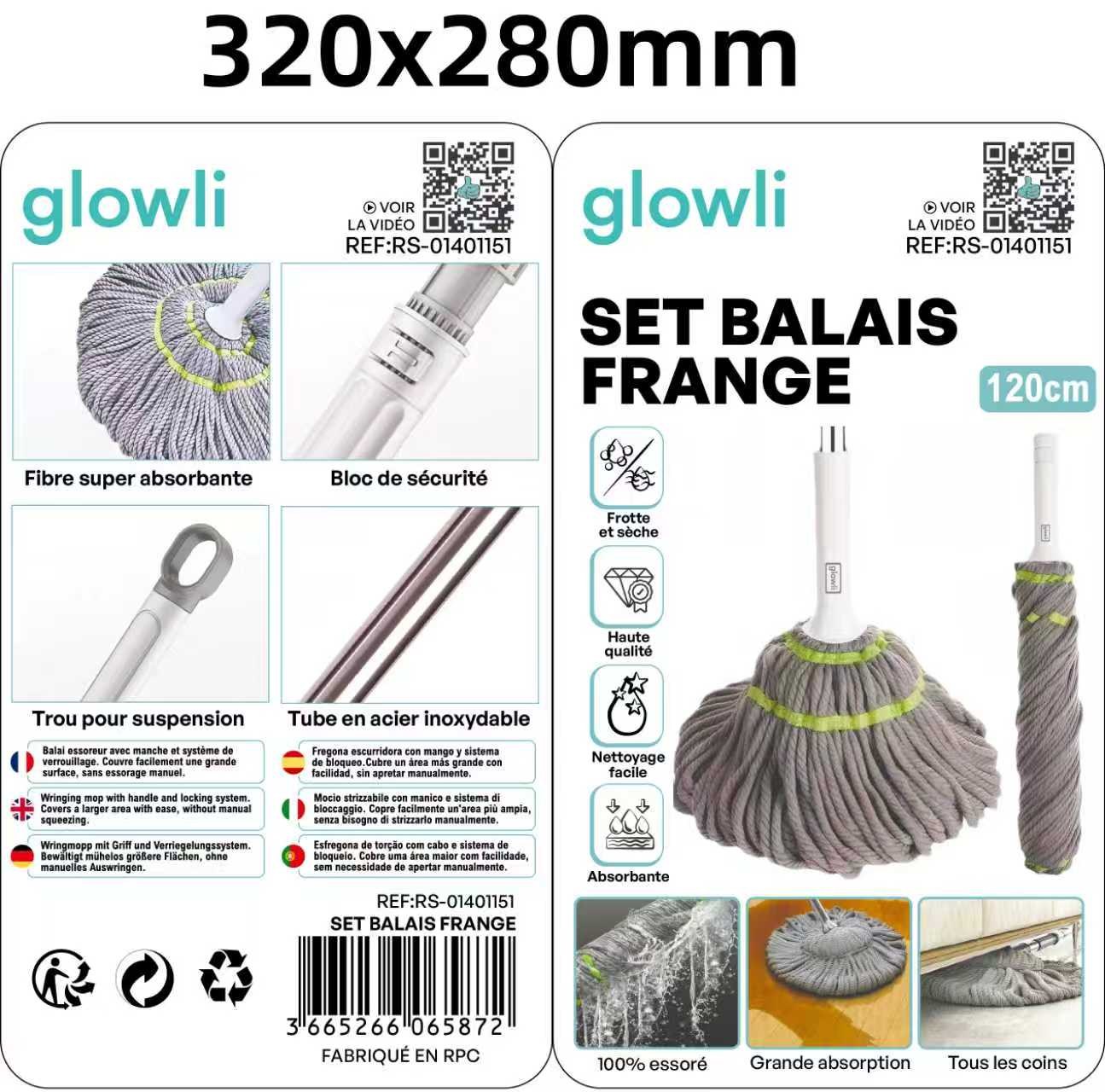 SET BALAIS FRANGE