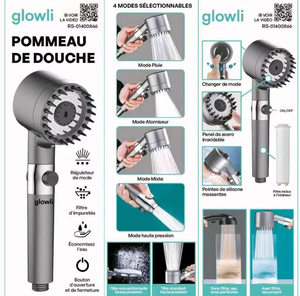 POMMEAU DE DOUCHE